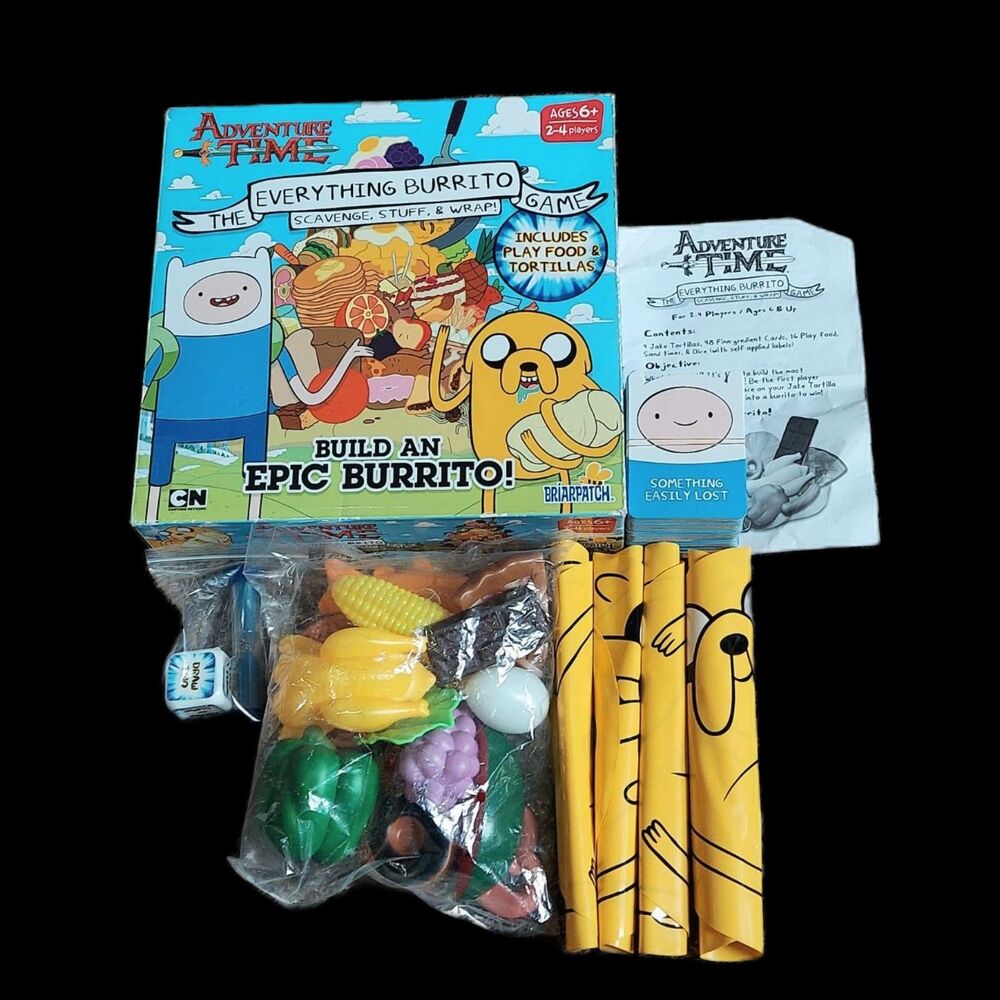 Adventure Time The Everything Burrito Game Build an Epic Burrito Cartoon Network